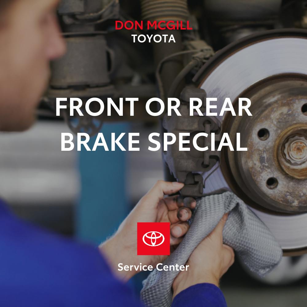 Brake Special | Don McGill Toyota