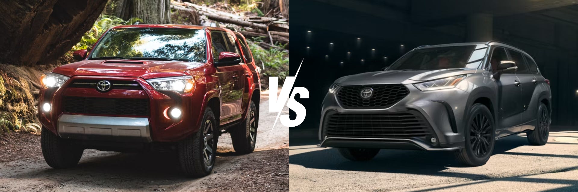 Toyota 4Runner vs Toyota Highlander