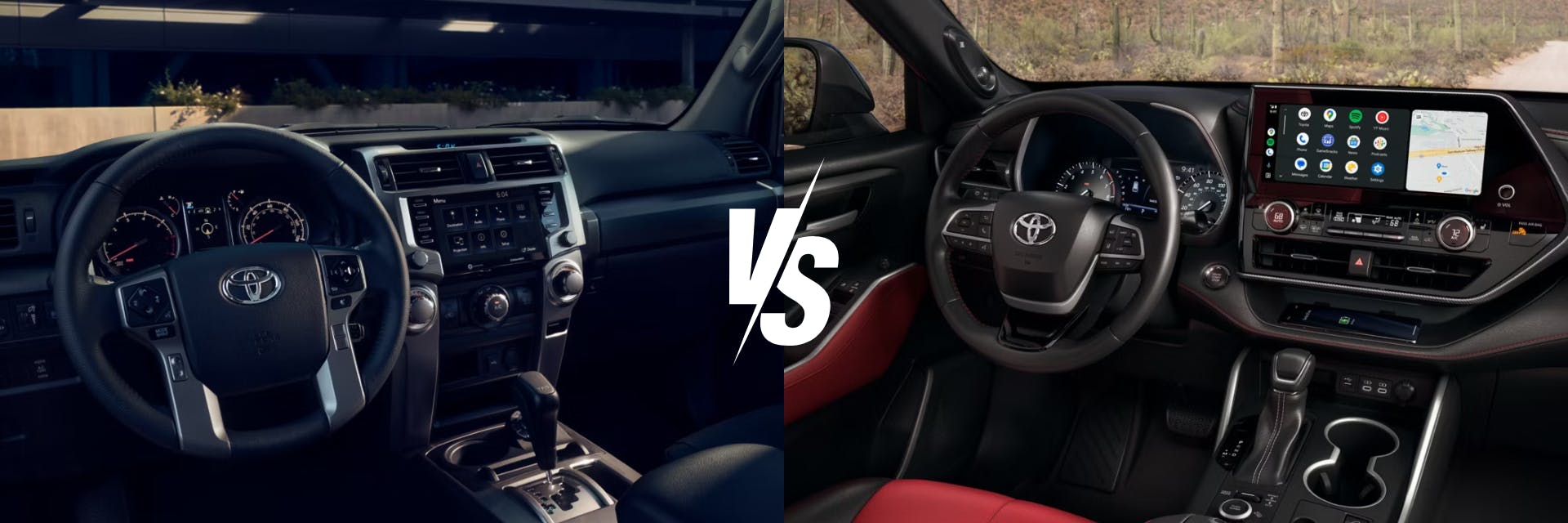 Toyota 4Runner vs Toyota Highlander