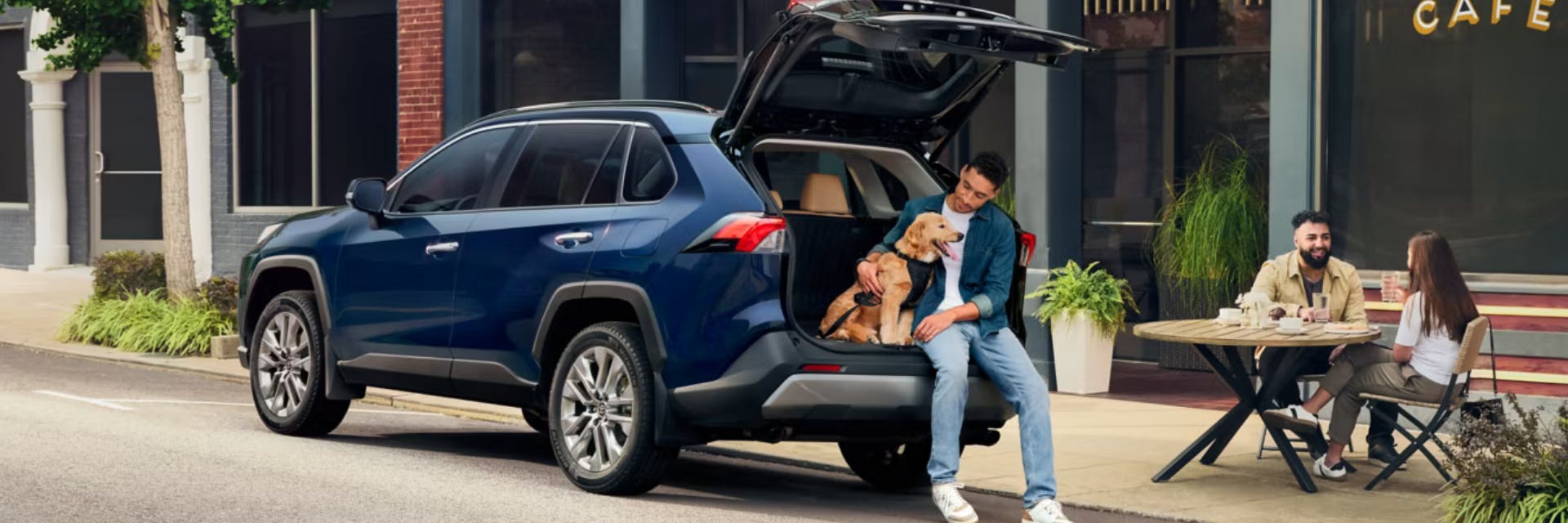 Toyota RAV4 Limited shown in Blueprint
