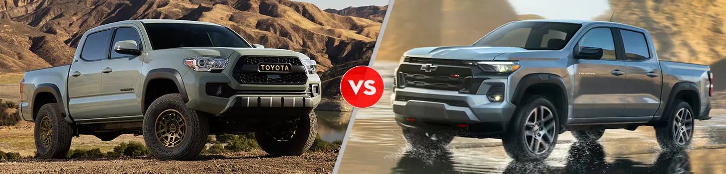 Toyota Tacoma vs Chevrolet Colorado Comparison