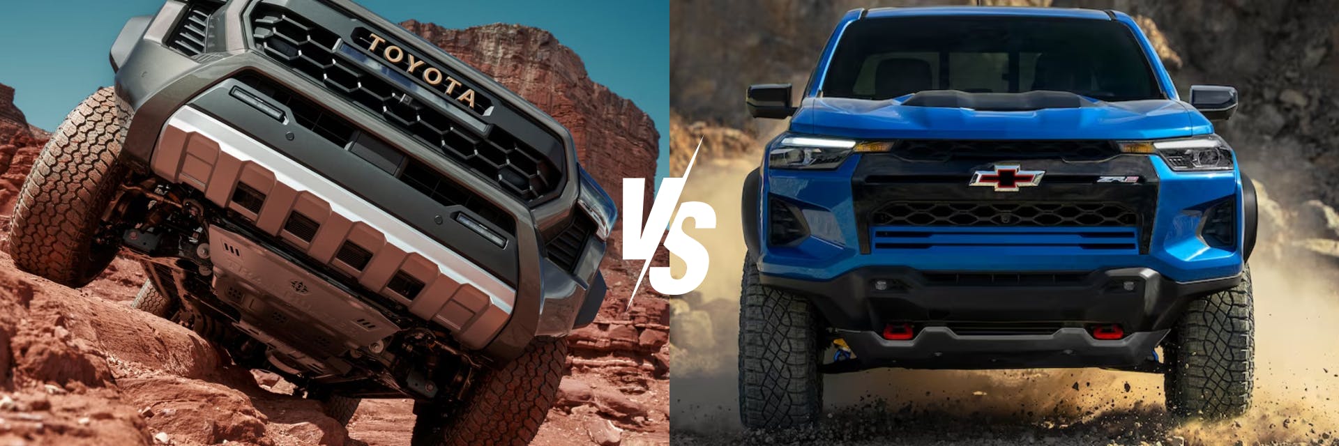 2024 Toyota Tacoma vs. 2024 Chevrolet Colorado