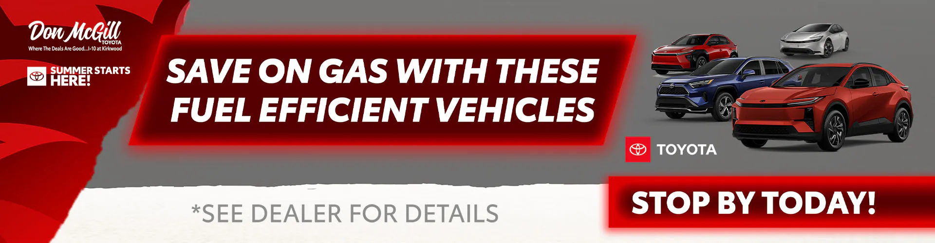 Fuel Efficient Toyota Special