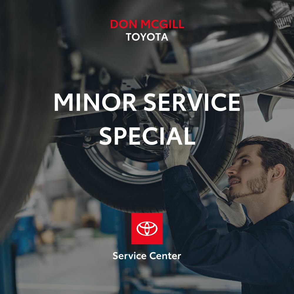 Minor Service Special | Don McGill Toyota