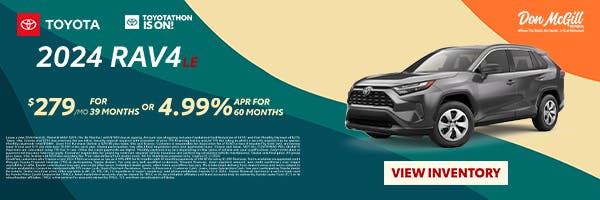 Toyota RAV4 Specials | Don McGill Toyota