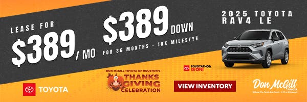 2025 RAV4 LE Toyotathon Sales Event | Don McGill Toyota