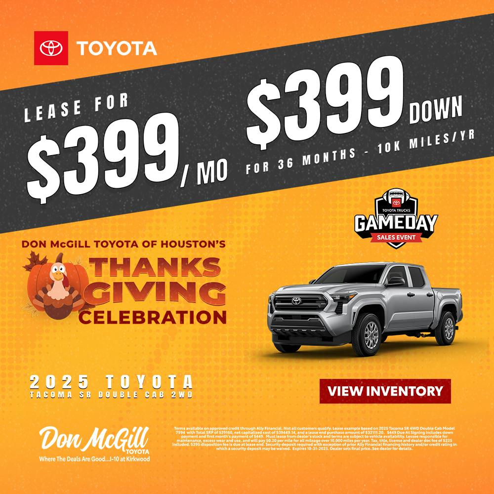 2025 Tacoma SR5 Special