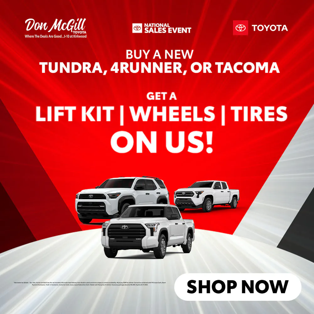 Get a $500 Gas Card! | Don McGill Toyota