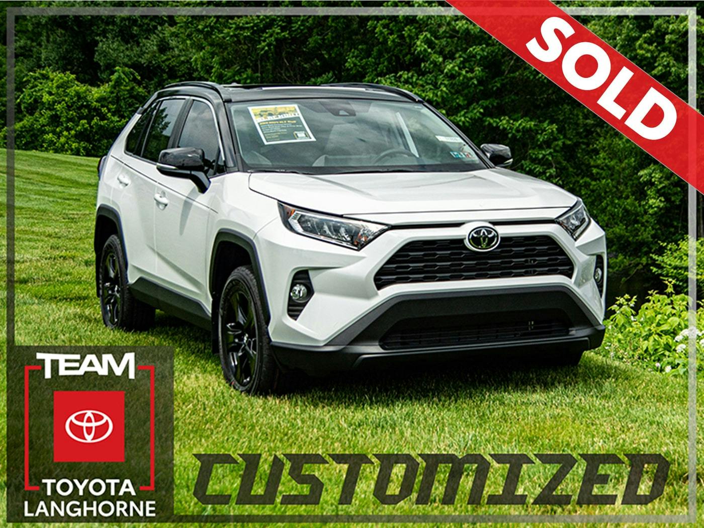 Team Toyota Customized New Vehicles blacked out RAV4