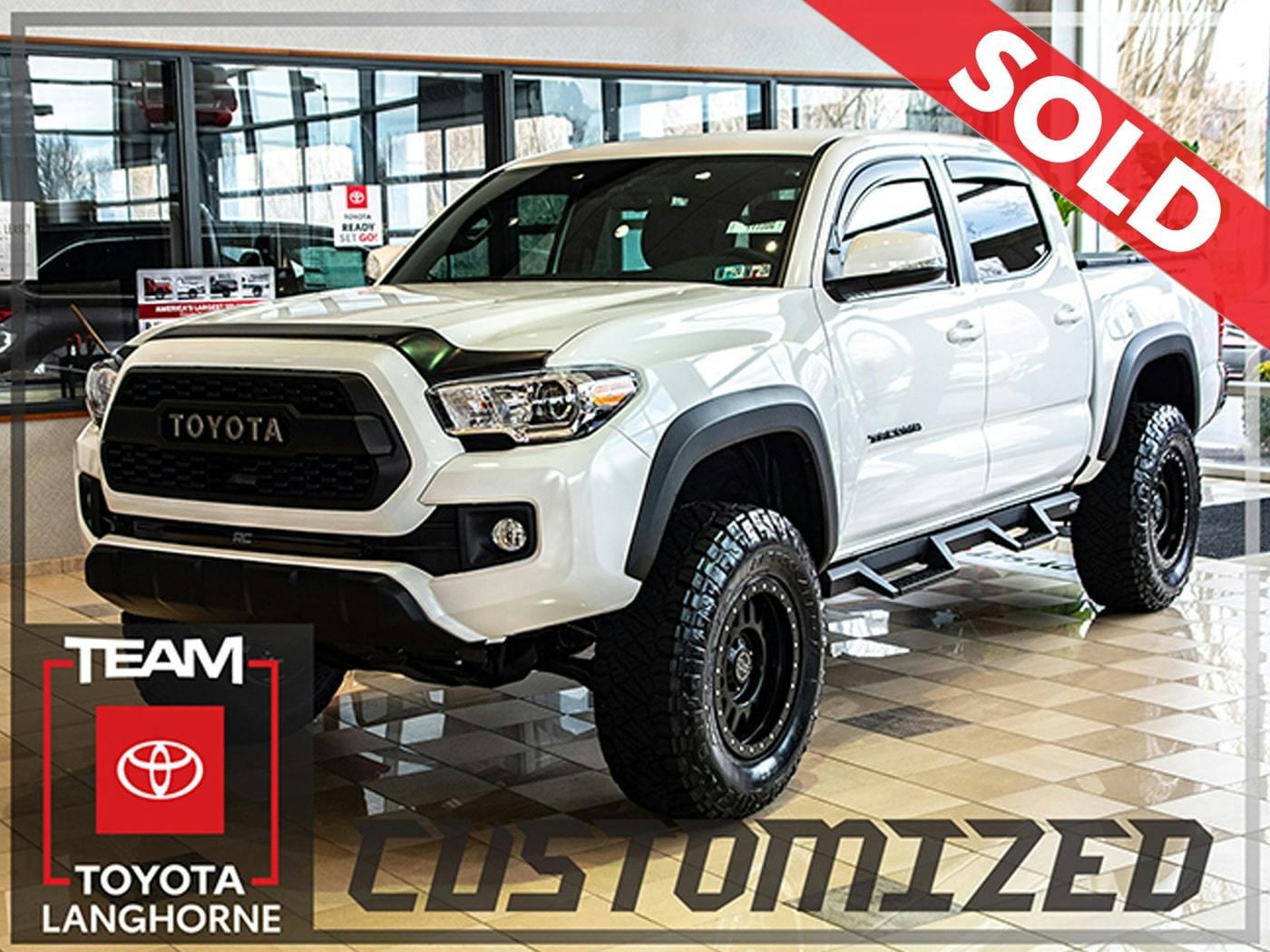 Team Toyota Customized New Vehicles lifted tacoma