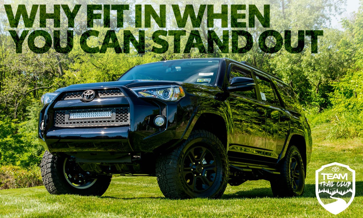 Team Toyota Customized New Vehicles Lifted blacked out 4Runner