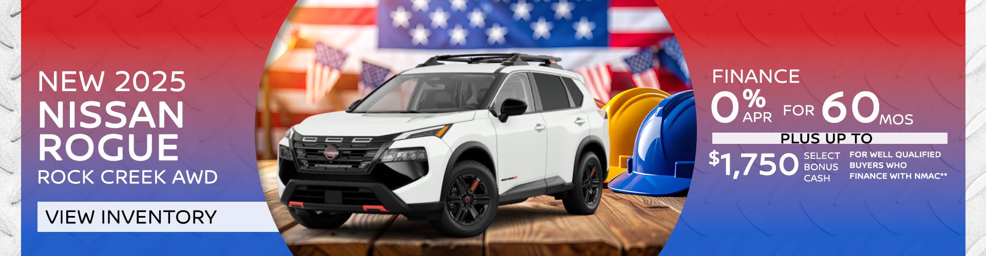 New 2025 Nissan Rogue Rock Creek AWD