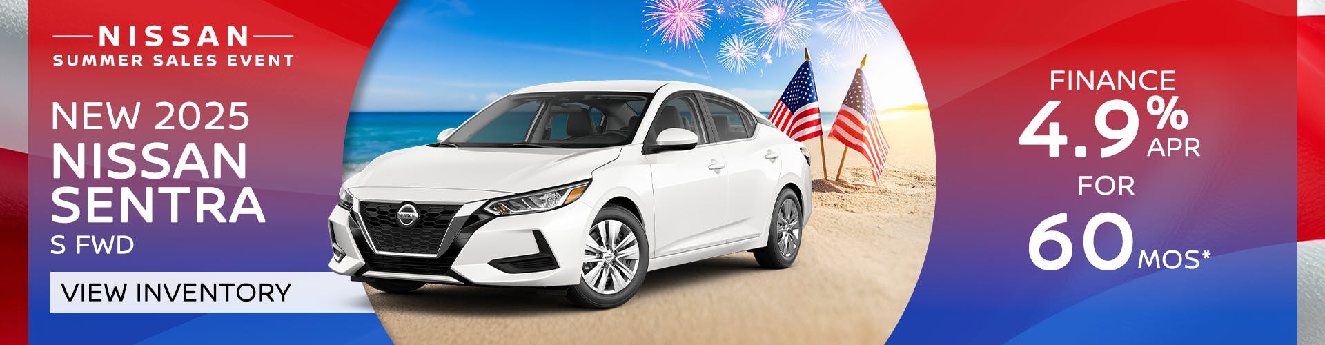 New 2025 Nissan Sentra Finance for 4.9% APR