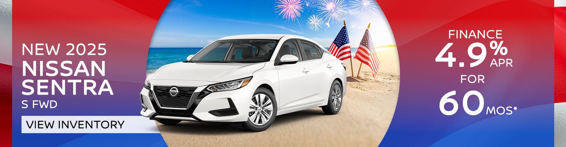 New 2025 Nissan Sentra Finance for 4.9% APR