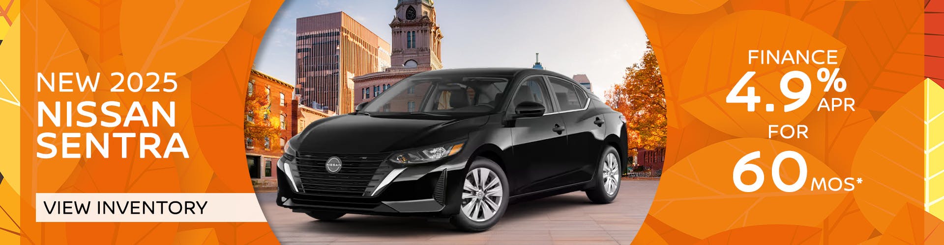 New 2025 Nissan Sentra – 4.9% APR