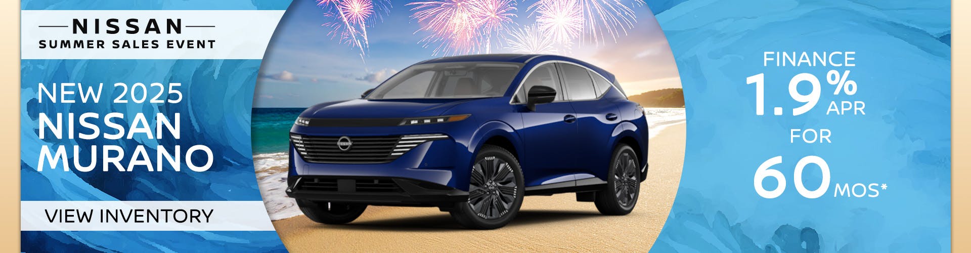 New 2025 Nissan Murano Finance For 1.9% APR