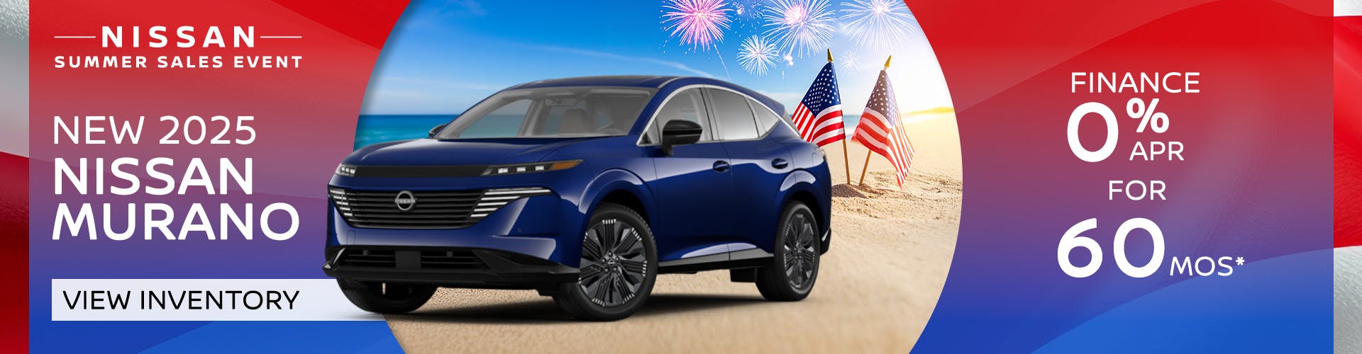 New 2025 Nissan Murano Finance for 0% APR