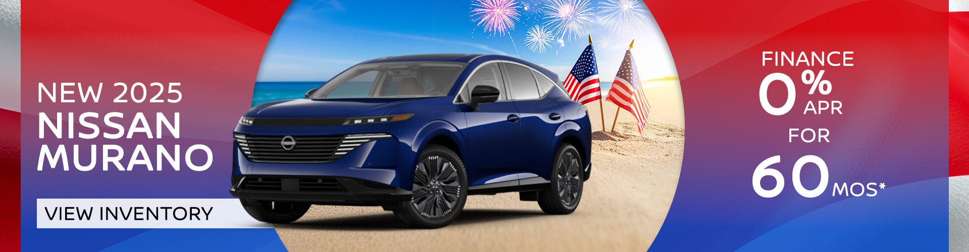 New 2025 Nissan Murano Finance for 0% APR
