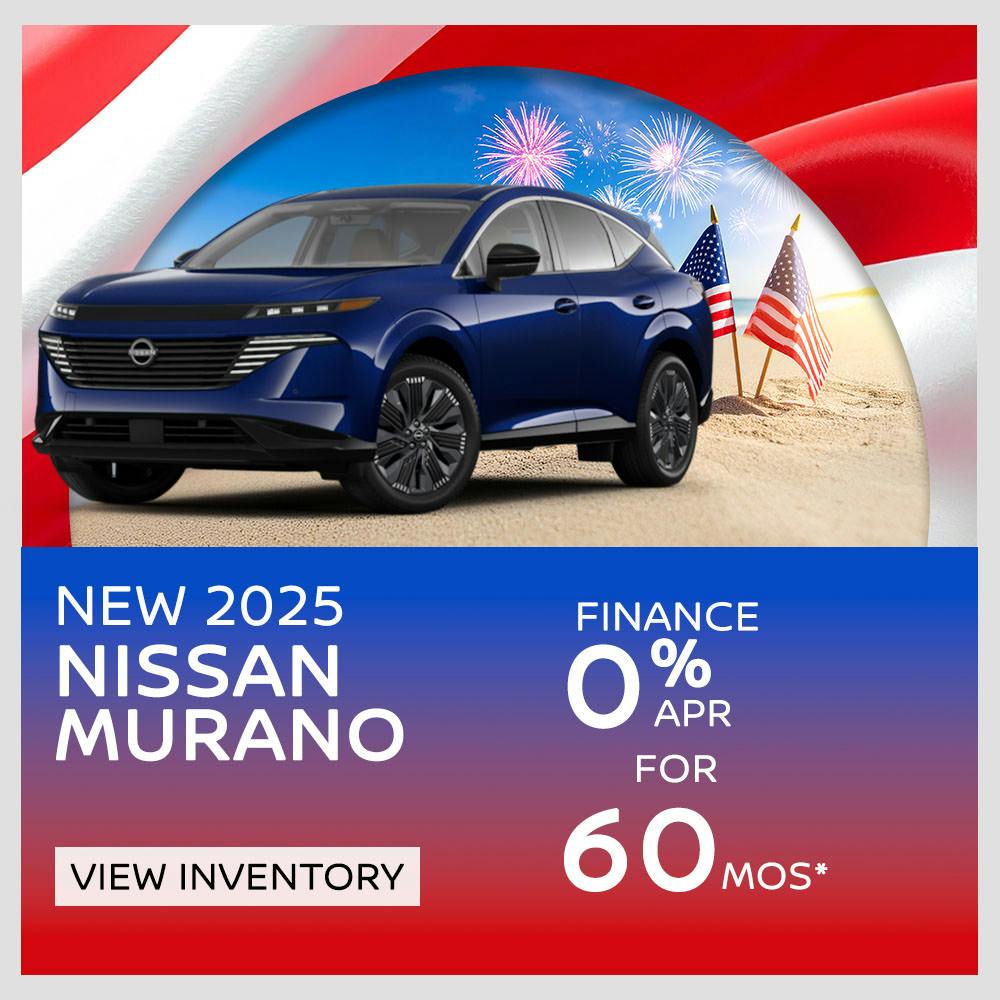 New 2025 Nissan Murano Finance for 0% APR