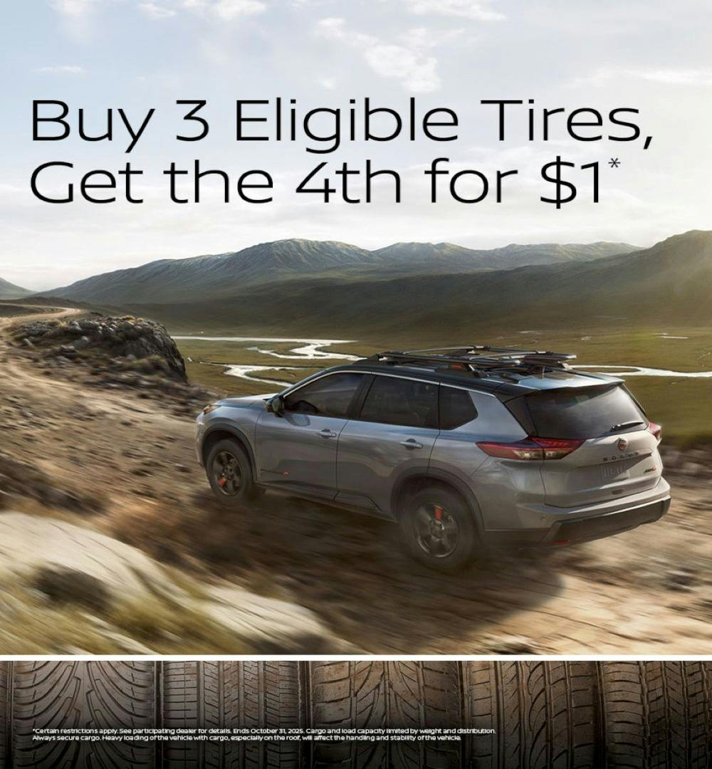 Buy 3 Tires, Get The 4th for $1*