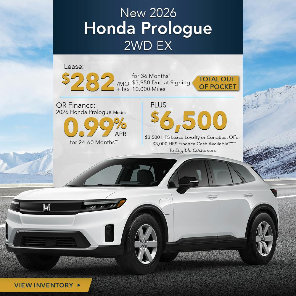 New 2026 Honda Prologue 2WD EX
