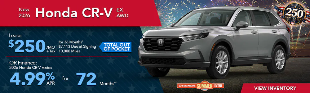 New 2026 Honda CR-V EX AWD | First Honda Simi Valley
