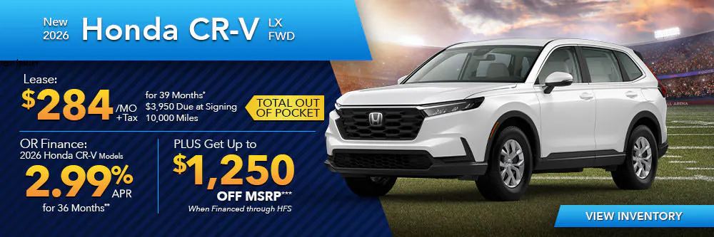 New 2026 Honda CR-V LX FWD | First Honda Simi Valley