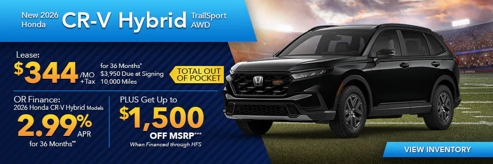 New 2026 Honda CR-V Hybrid TrailSport AWD | First Honda Simi Valley