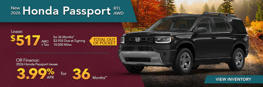 New 2026 Honda Passport RTL AWD | First Honda Simi Valley