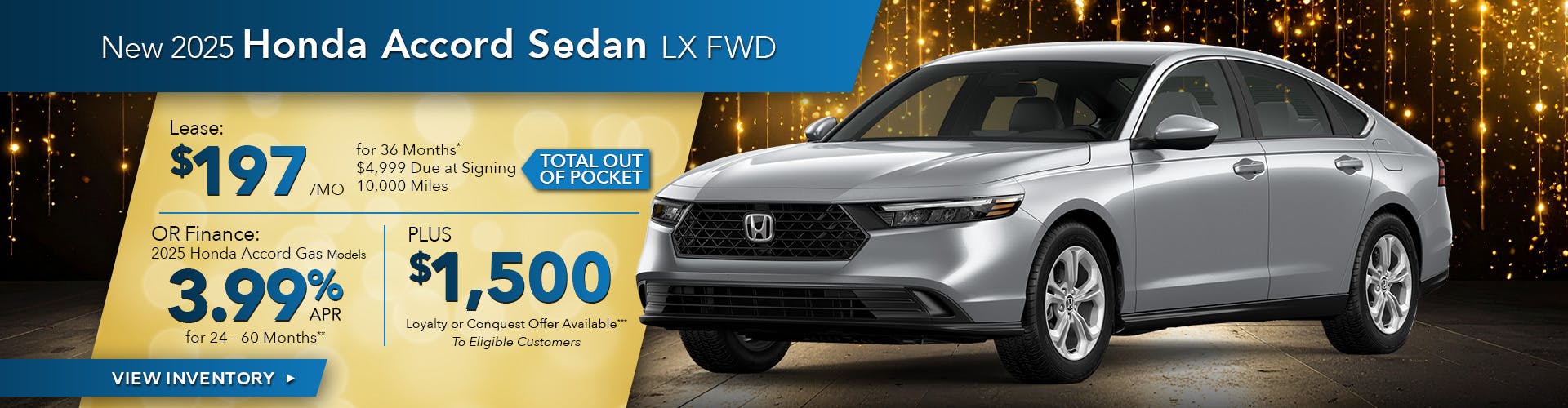 New 2025 Honda Accord Sedan LX FWD