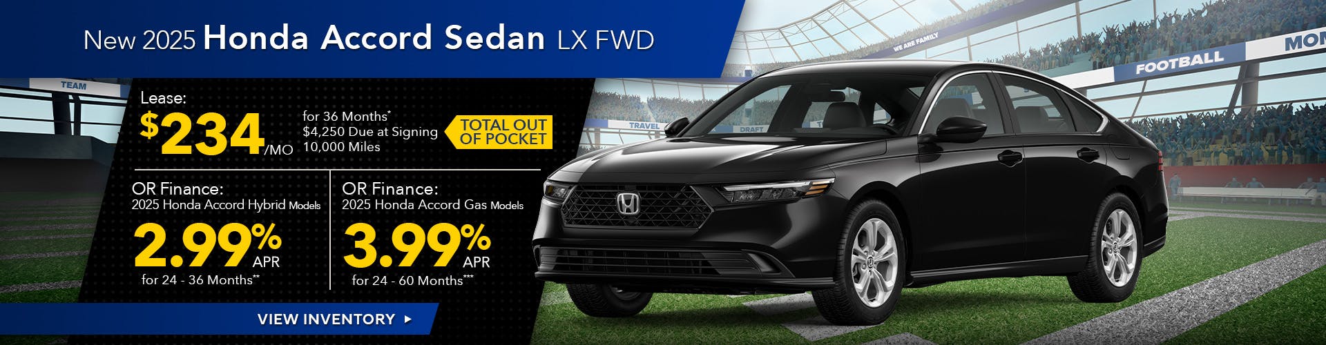 New 2025 Honda Accord Sedan LX FWD