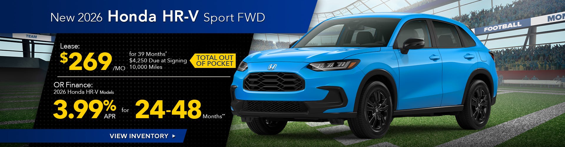 New 2026 Honda HR-V Sport FWD