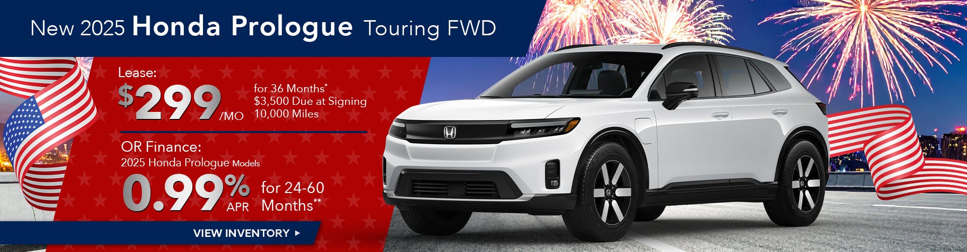 New 2025 Honda Prologue Touring FWD