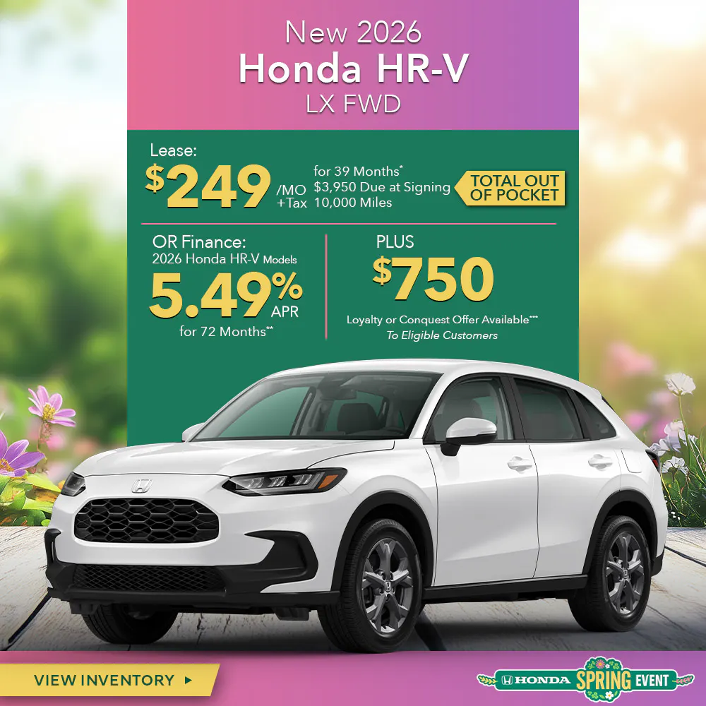 New 2026 Honda HR-V LX FWD