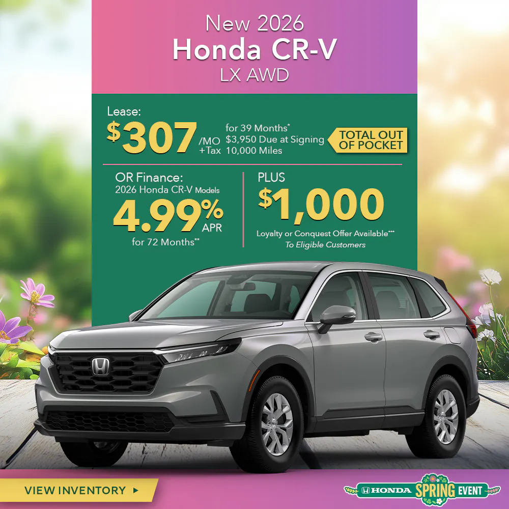 New 2026 Honda CR-V LX AWD