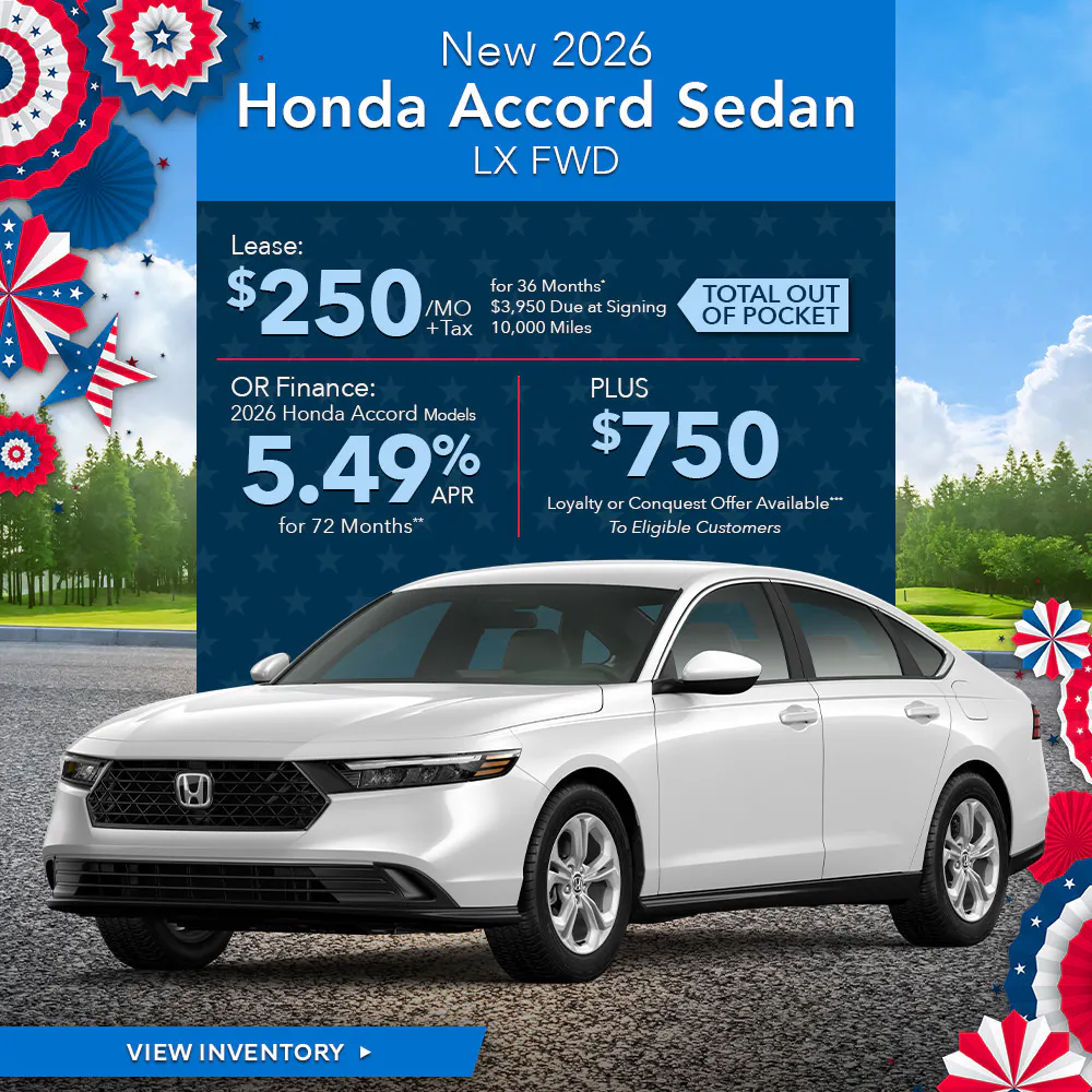 New 2026 Honda Accord Sedan LX FWD