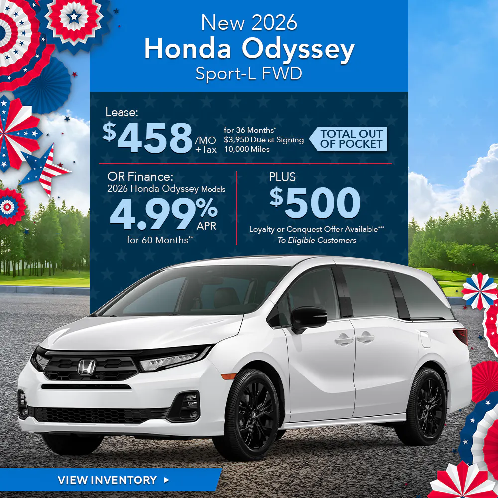 New 2026 Honda Odyssey Sport-L FWD