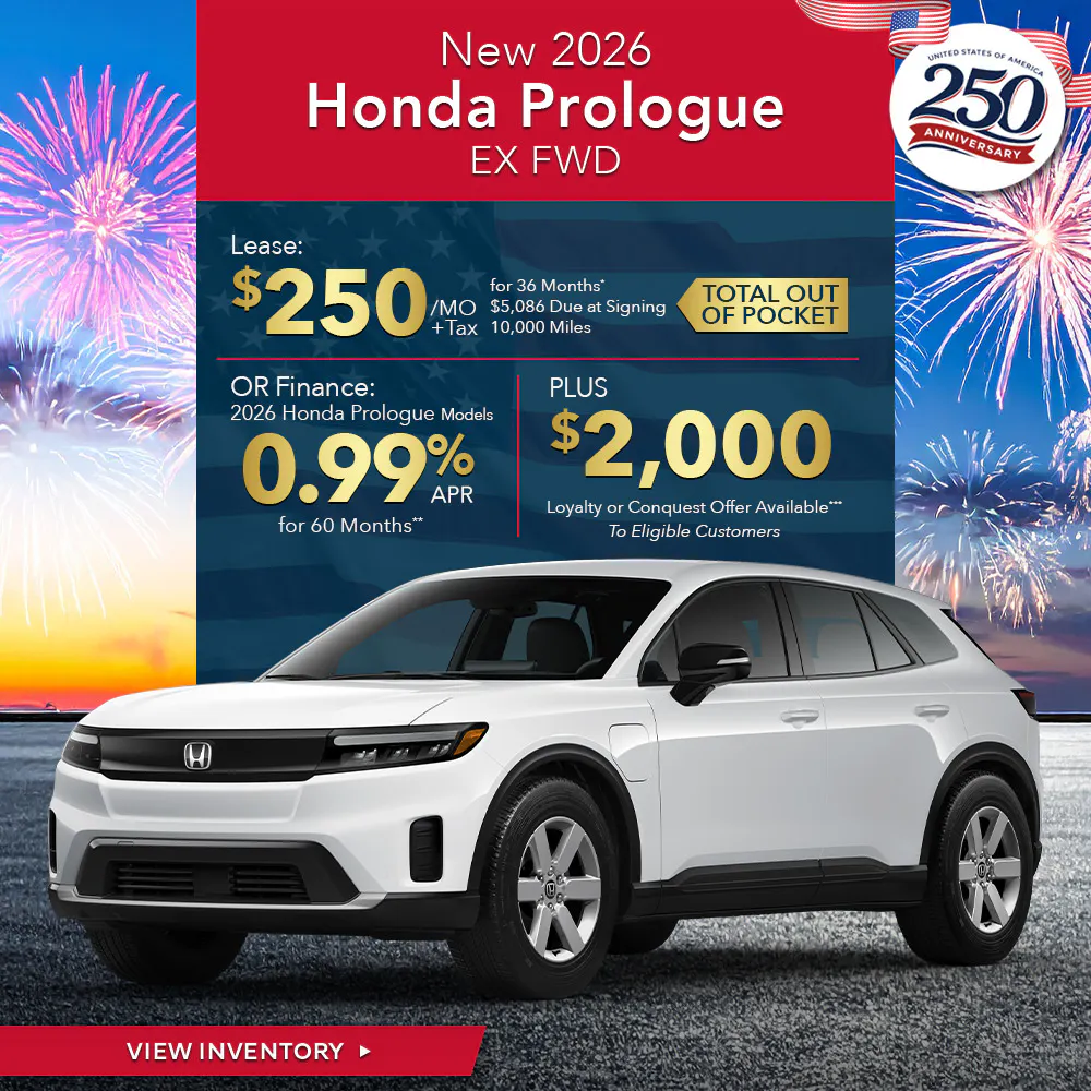 New 2026 Honda Prologue EX FWD