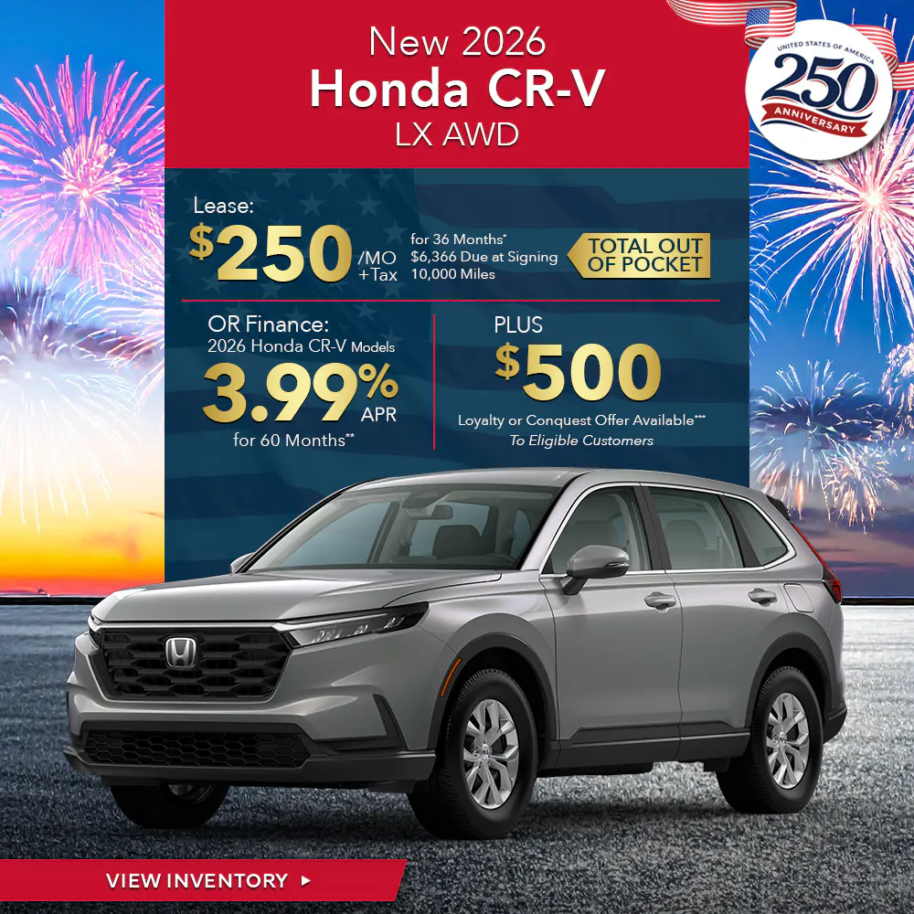 New 2026 Honda CR-V LX AWD