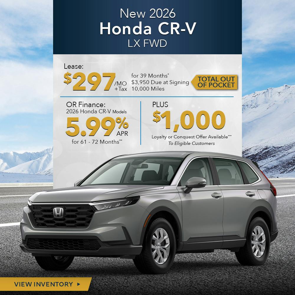 New 2026 Honda CR-V LX FWD