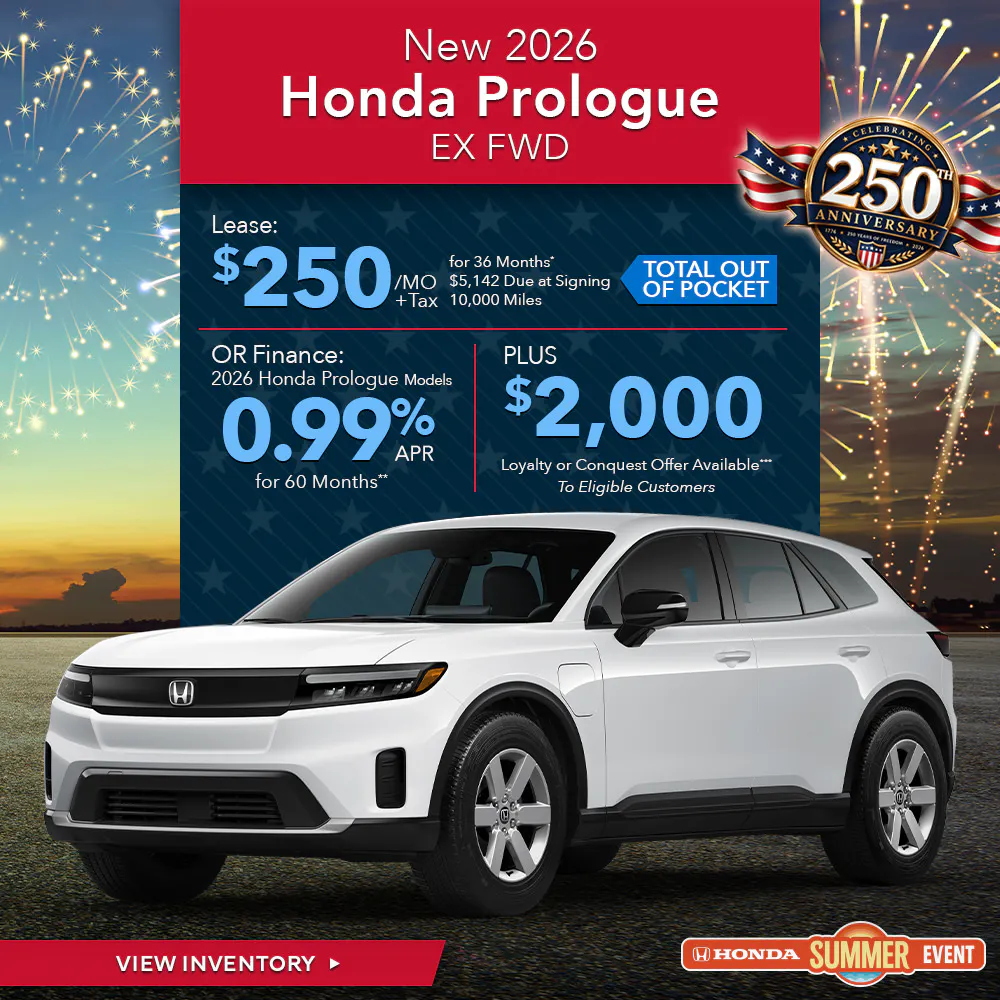 New 2026 Honda Prologue EX FWD