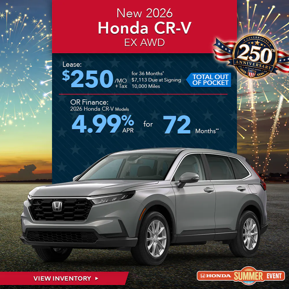 New 2026 Honda CR-V EX AWD