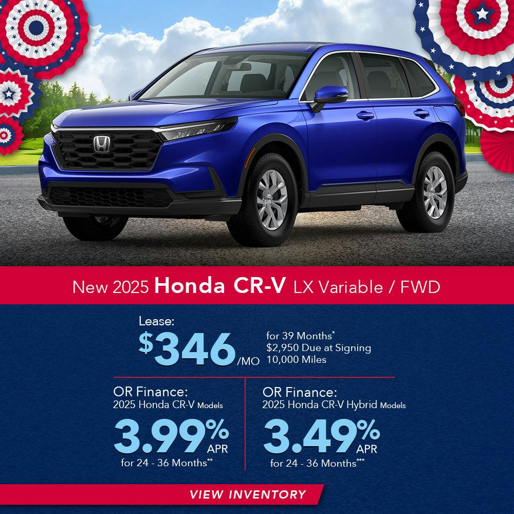 New 2025 Honda CR-V LX Variable / FWD | First Honda Simi Valley