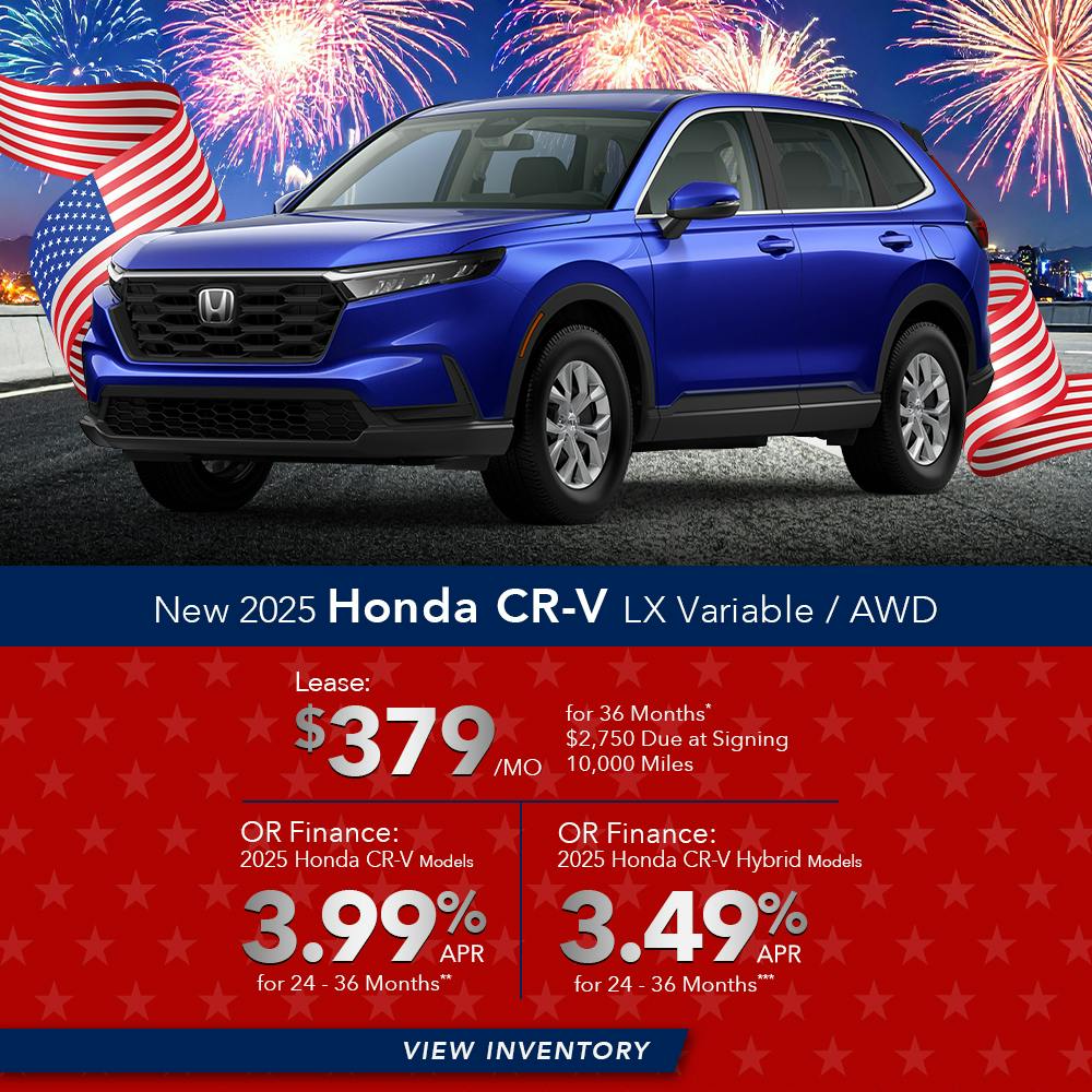 New 2025 Honda CR-V LX Variable / AWD
