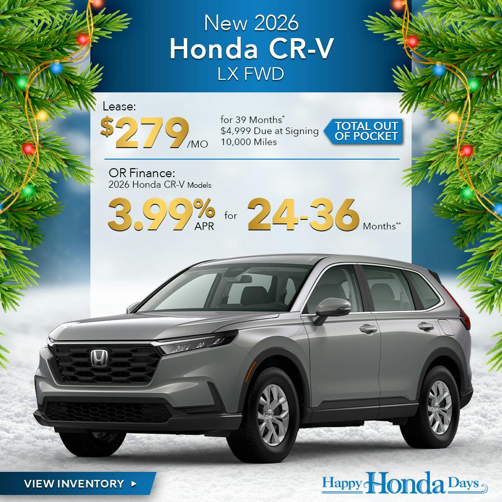 New 2026 Honda CR-V LX FWD
