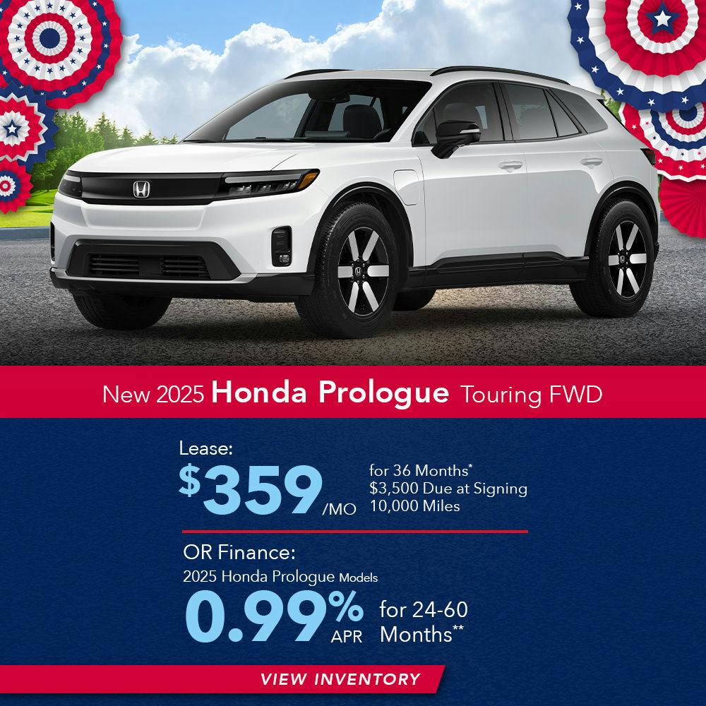 New 2025 Honda Prologue Touring FWD | First Honda Simi Valley