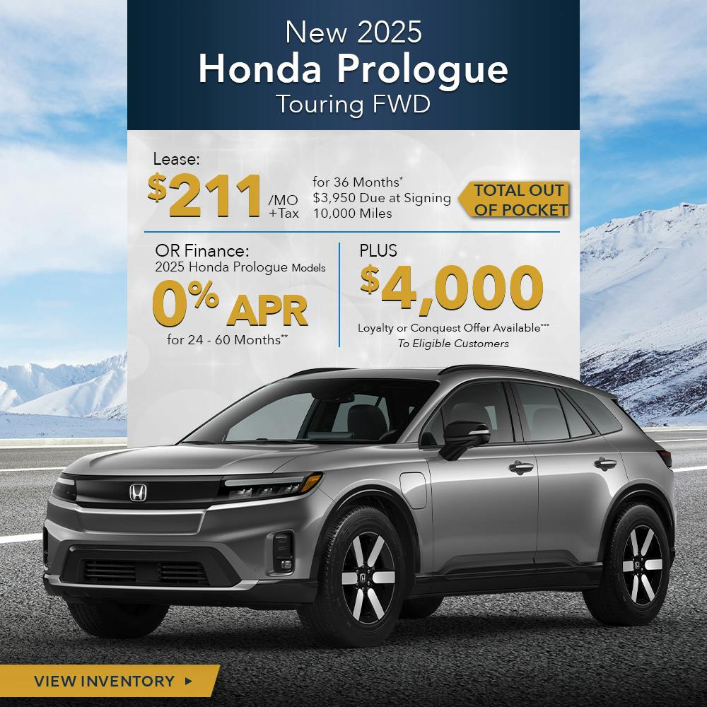 New 2025 Honda Prologue Touring FWD