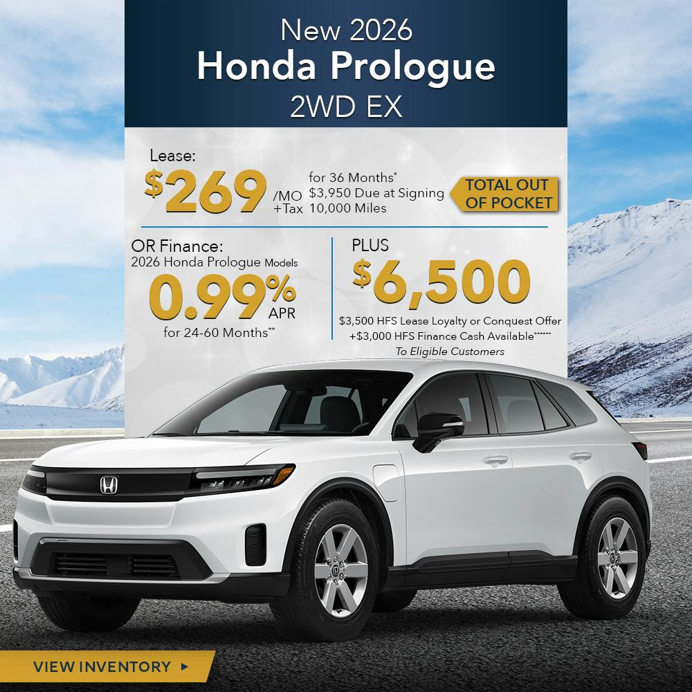 New 2026 Honda Prologue 2WD EX