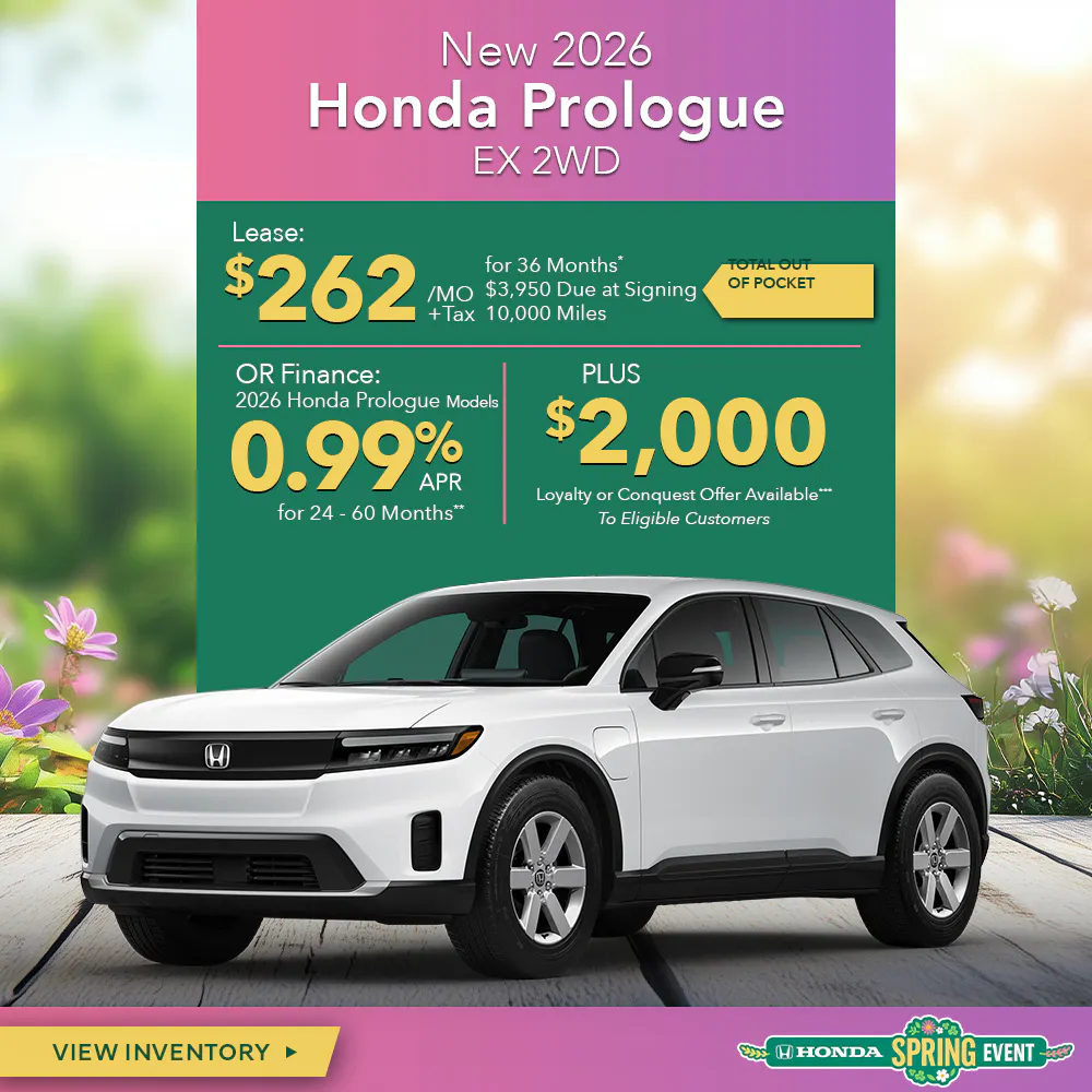 New 2026 Honda Prologue EX 2WD