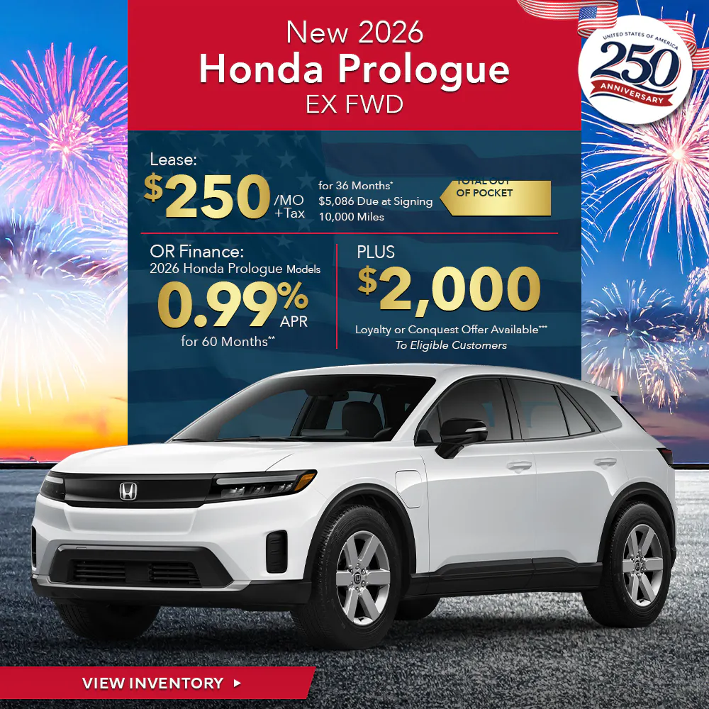 New 2026 Honda Prologue EX FWD